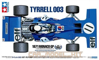 Tyrrell 003 1971 Monaco GP 1/12 - Tamiya
