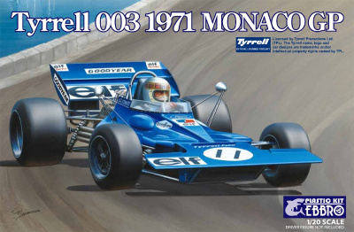 Tyrrell 003 Monaco Grand Prix 1971 - Ebbro