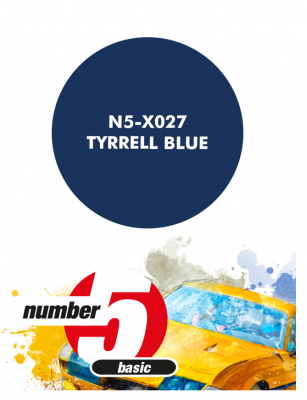 Tyrrell Blue  Paint for Airbrush 30 ml - Number 5