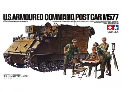 U.S. Armoured  Command Post Car M577 (1:35) - Tamiya