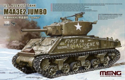 U.S. Assault Tank M4A3E2 Jumbo 1/35 – Meng