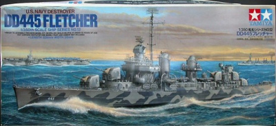 U.S. Destroyer DD-445 Fletcher 1/350 - Tamiya