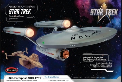 U.S.S. Enterprise NCC-1701 includes S.S. Botany Bay Star Trek: The Original Series - Polar Lights