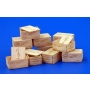 U.S.Wooden crates for cigarettes-WWII.-Type I. 1/35 – Plus Model