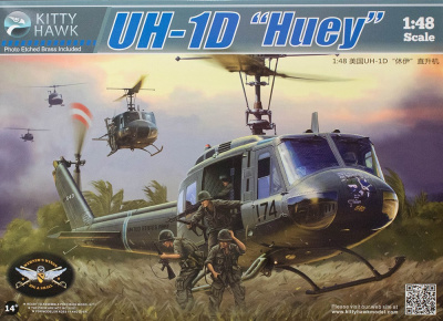 UH-1D Huey 1/48 - Kitty Hawk