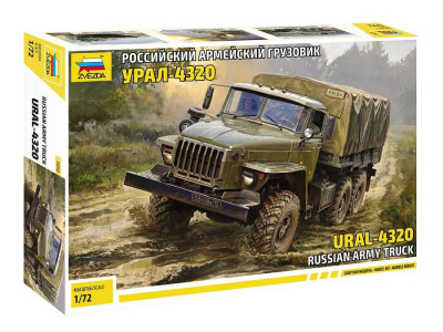 URAL-4320 Truck (1:72) Model kit military 5050 - Zvezda