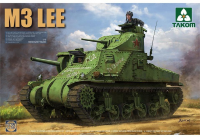US M3 Medium tank "Lee" Early version 1/35 - Takom