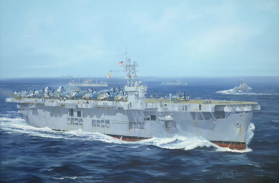 USS Sangamon CVE-26 1/350 - Trumpeter