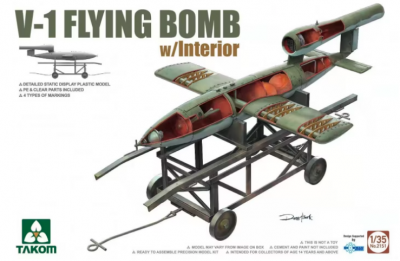 V-1 Flying Bomb with Interior 1/35 - Takom