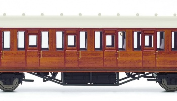 Vagón osobní HORNBY R4573A - LNER Thompson Non-corridor 3rd Class Coach, Teak