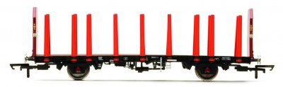 Vagón nákladní HORNBY R6792 - OTA Timber Wagon Tapered Stanchions