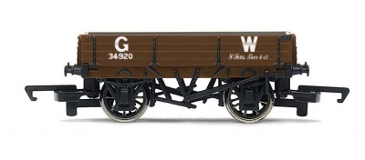 Vagón nákladní HORNBY R6806 - 3 Plank Wagon 'GW'