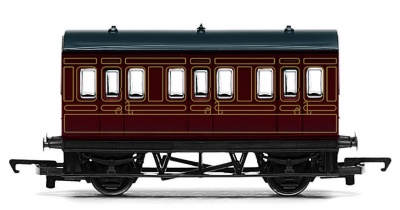 Vagón osobní HORNBY RAILROAD R4671 - LMS 4 Wheel Coach