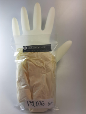 Vinylové rukavice - Vinyl gloves 6 kusů/ pcs - Car-model-kit