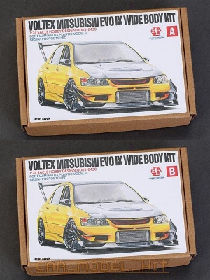 Voltex Mitsubishi EVO IX Wide Body Kit For F - Hobby Design