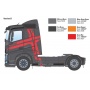 Volvo FH Low Roof (1:24) Model Kit truck 3967 - Italeri