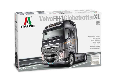 VOLVO FH4 GLOBETROTTER XL (1:24) Model Kit Truck 3940 - Italeri