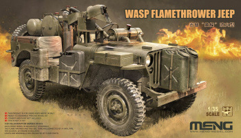 Wasp Flamethrower Jeep 1:35 - Meng
