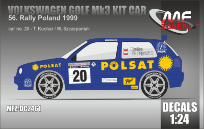 VW Golf MK3 Kit Car Rally Poland 1999  #20 Kuchar - MF-Zone