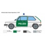 VW Golf "POLIZEI" (1:24) Model Kit auto 3666 - Italeri