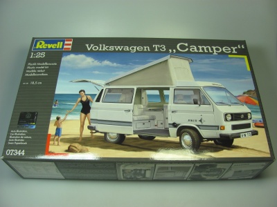 VW T3 Camper (1:25) Plastic ModelKit auto 07344 - Revell