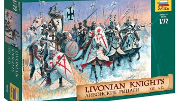 Livonian Knights XIII-XIV A. D. (1:72) - Zvezda