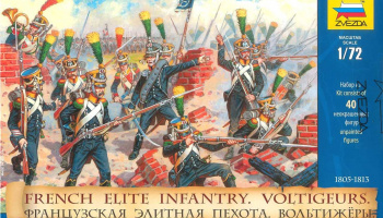 Wargames (AoB) figurky 8042 - French Elite Infantry Voltigeurs (re-release) (1:72)