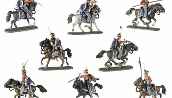 Wargames (AoB) figurky - Russian Hussars 1812-1814 (1:72) - Zvezda