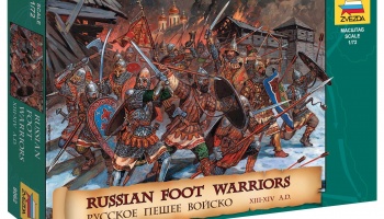 Wargames (AoB) figurky 8062 - Russian Foot Warriors 13-14 Century (1:72)