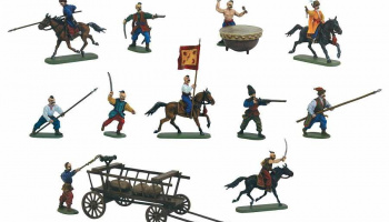 Wargames (AoB) figurky - Zaporozhian Cossacs (1:72) - Zvezda
