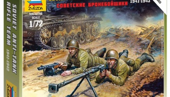 Wargames (WWII) figurky 6135 - Soviet Anti-Tank team (1:72)