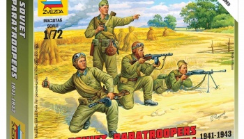 Wargames (WWII) figurky 6138 - Soviet Paratroops (1:72)