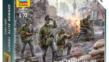 Wargames (WWII) figurky 6180 - German Elite Troops 1939-43 (1:72)