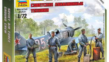 Soviet airforce ground crew (1:72) - Zvezda