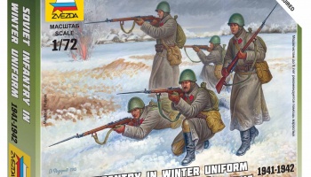 Wargames (WWII) figurky 6197 - Soviet Infantry (Winter Uniform) (1:72)