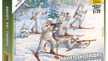 Wargames (WWII) figurky 6199 - Soviet Skiers (1:72)