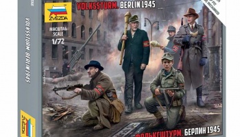 Wargames (WWII) figurky  - German Volkssturm (1:72) - Zvezda