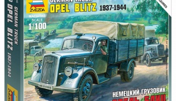 Wargames (WWII) military 6126 - German 3t Truck (1:100)