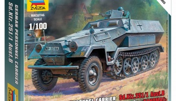 Wargames (WWII) military 6127 - Sd.Kfz.251/1 Ausf.B (1:100)