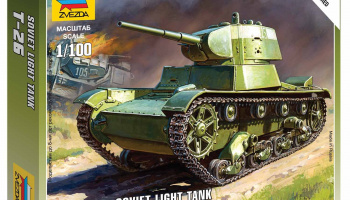 Wargames (WWII) tank 6113 - Soviet Tank T-26 M (1:100)