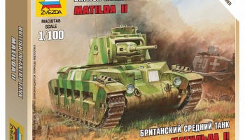 Wargames (WWII) tank 6171 - British Tank "Matilda II" (1:100)