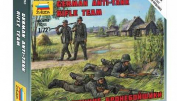 Wargames figurky -German Anti Tank Rifle Team (1:72) – Zvezda