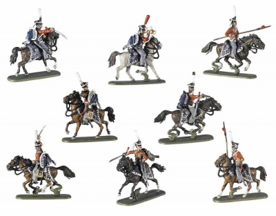 Wargames (AoB) figurky - Russian Hussars 1812-1814 (1:72) - Zvezda