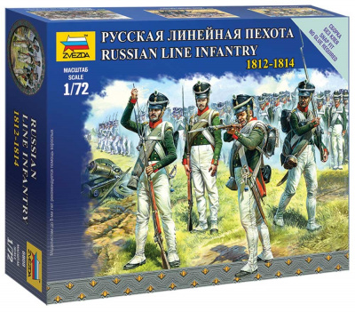 Wargames figurky 6808 - Russian Line Infantry (1:72)
