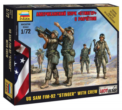 Wargames (HW) figurky 7416 - US SAM FIM-92 "Stinger" (1:72)