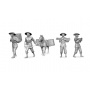 Wargames (SB) figurky 6415 - Peasants with Ammo Supply (1:72)