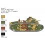 Wargames tank 15766 - CHAR B1 BIS (1:56) - Italeri