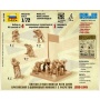 Wargames (WWII) figurky 6168 - British Mortar with crew 1939-42 (1:72)