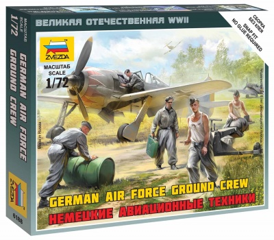 Wargames (WWII) figurky 6188 - German airforce ground crew (1:72)