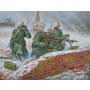 Wargames (WWII) figurky 6210 - Ger. Machine-gun with Crew (Winter Uniform) (1:72)